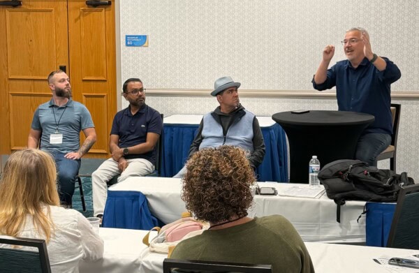 Ron Johnson in a Conference